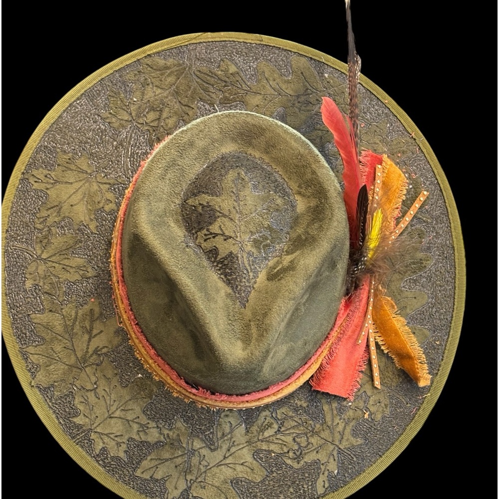 Custom Vegan Suede Fedora